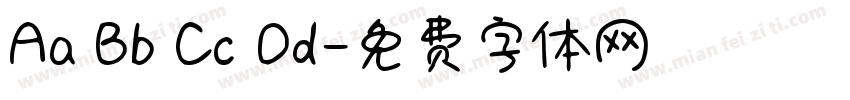 Aa Bb Cc Dd字体转换